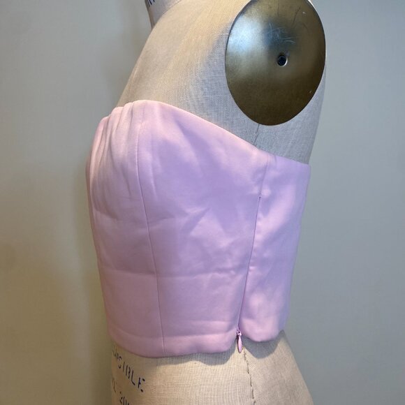 Meshki Saffron Strapless Top in Blush Pink (Medium) - Picture 3 of 5
